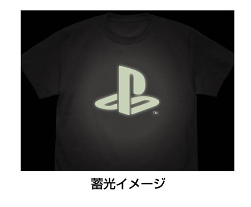 プレイステーション 蓄光TシャツPlayStation/SUMI-XL 画像 3 | AniSmile
