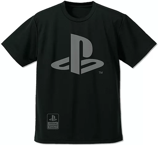 プレイステーション PLAYERドライTシャツPlayStation/BLACK-S - 公式商品画像 | AniSmile