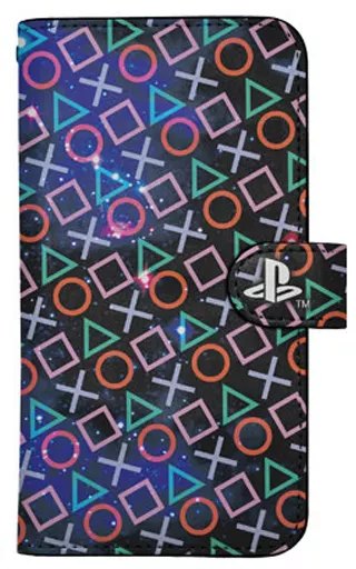 手帳型スマホケースPlayStationShapes - official product image | AniSmile