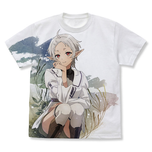 無職転生Ⅱ ~異世界行ったら本気だす~ シルフィエットフルグラフィックTシャツ/WHITE-XL - 公式商品画像 | AniSmile
