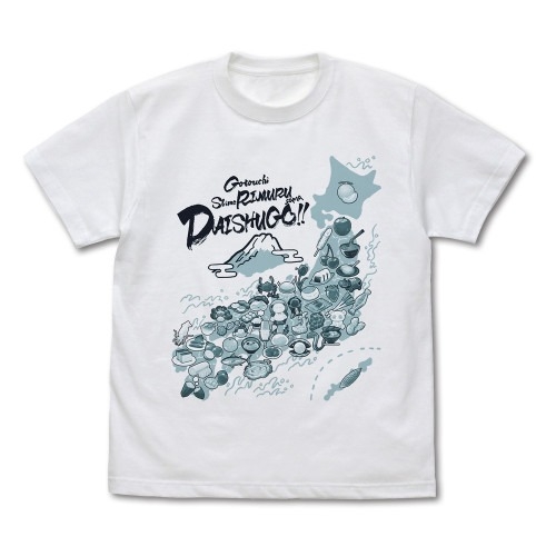 転生したらスライムだった件 ご当地リムル様Tシャツ/WHITE-L - 公式商品画像 | AniSmile