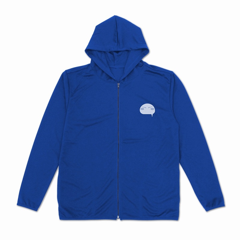 転生したらスライムだった件 リムル様カレッジ 薄手ドライパーカー/ROYAL BLUE-XL Image 2 | AniSmile