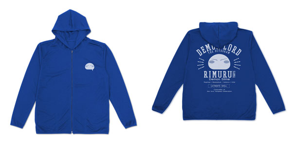 転生したらスライムだった件 リムル様カレッジ 薄手ドライパーカー/ROYAL BLUE-M - AniSmile