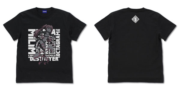 転生したらスライムだった件 ミリム・ナーヴァ スクエア Tシャツ/BLACK-XL - AniSmile