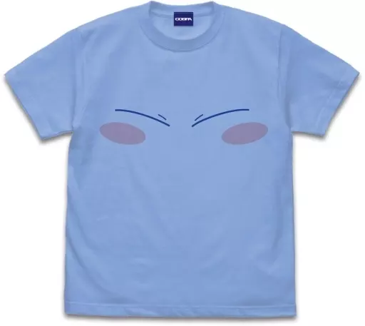 転生したらスライムだった件 リムル様フェイス Tシャツ/SAX-L - 官方商品图片 | AniSmile