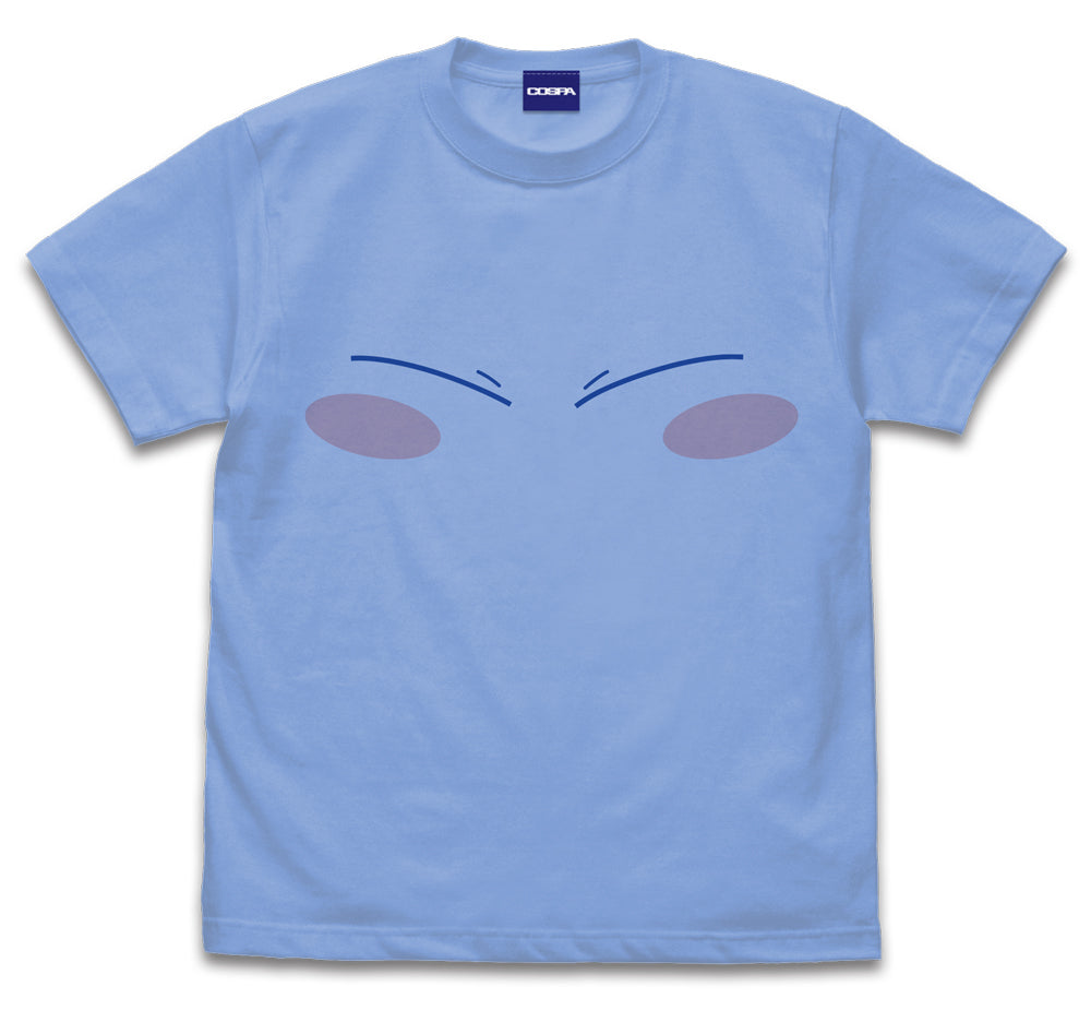 転生したらスライムだった件 リムル様フェイス Tシャツ/SAX-S - 官方商品图片 | AniSmile