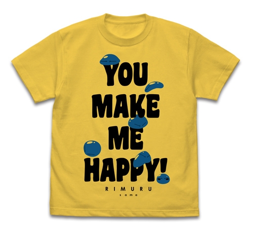 転生したらスライムだった件 みんなのリムル様 Tシャツ/BANANA-M - AniSmile