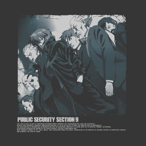 攻殻機動隊Tシャツ/SUMI-S 画像 2 | AniSmile