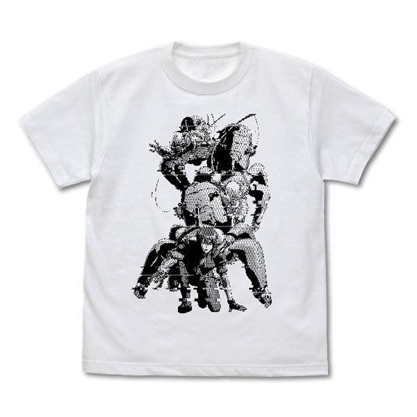 攻殻機動隊 STAND ALONE COMPLEX 草薙素子 ピクセル Tシャツ/WHITE-L - 官方商品图片 | AniSmile