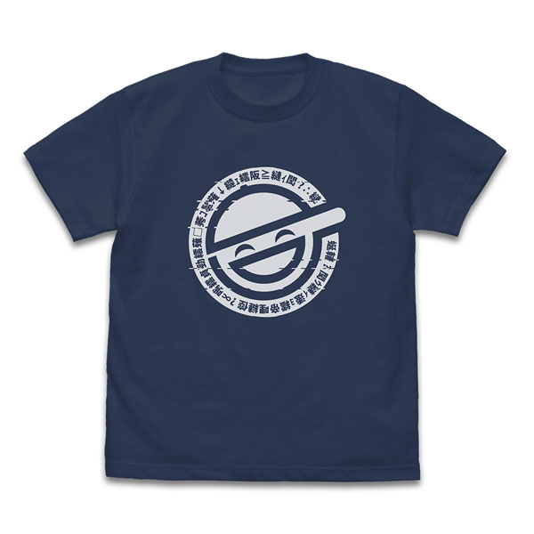 攻殻機動隊 STAND ALONE COMPLEX 笑い男アイコン Tシャツ/SLATE-L - AniSmile