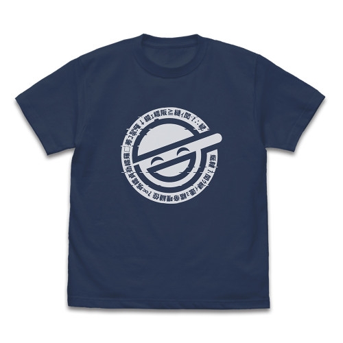 攻殻機動隊 STAND ALONE COMPLEX 笑い男アイコン Tシャツ/SLATE-M Image 2 | AniSmile