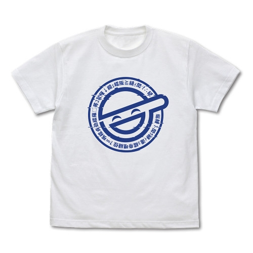攻殻機動隊 STAND ALONE COMPLEX 笑い男アイコン Tシャツ/WHITE-M Image 2 | AniSmile