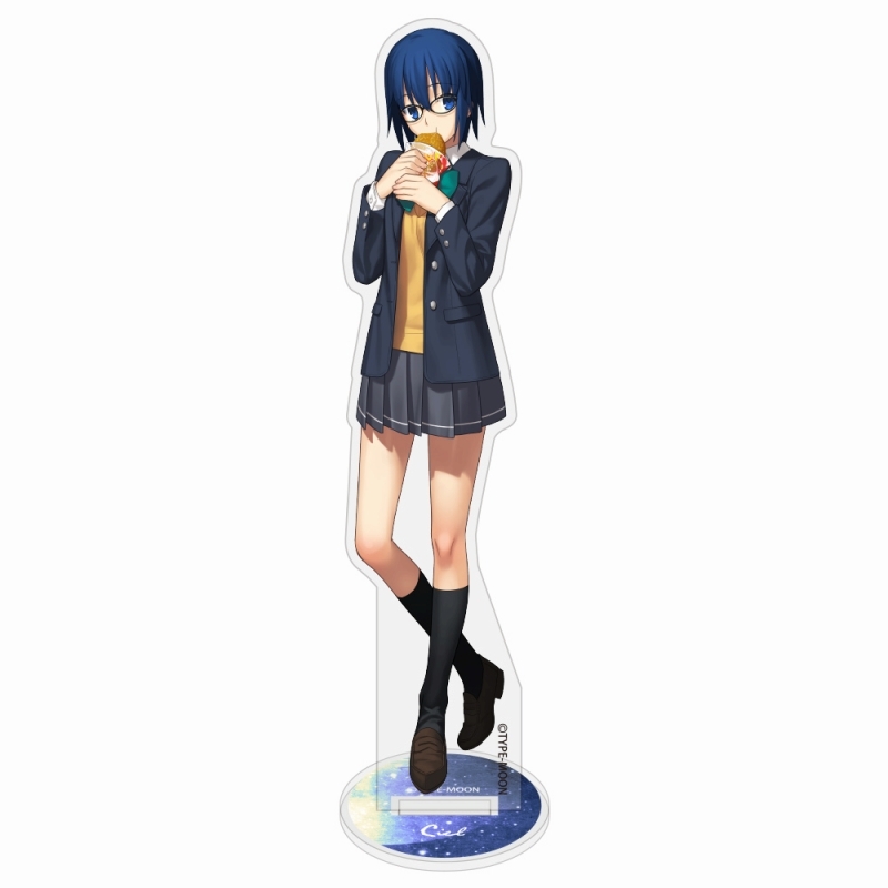 月姫 -A piece of blue glass moon- シエルアクリルスタンドカレーパンもぐもぐVer. - 公式商品画像 | AniSmile