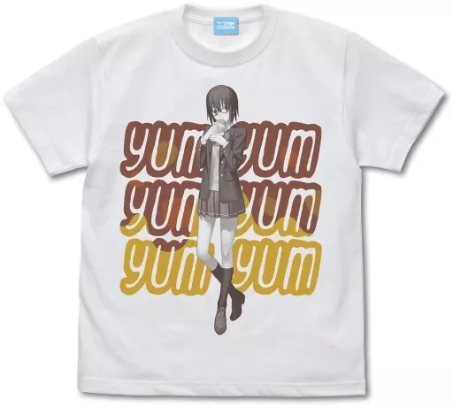 月姫 -A piece of blue glass moon- シエルのカレーパンもぐもぐTシャツ/WHITE-M - 公式商品画像 | AniSmile
