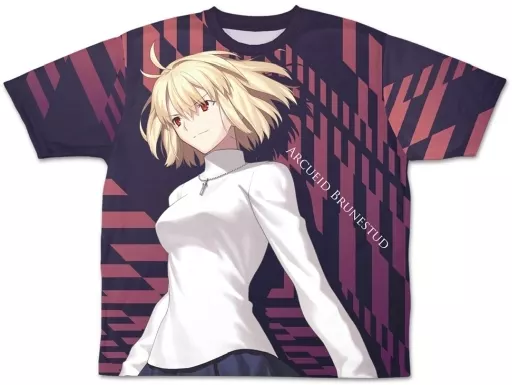 月姫 -A piece of blue glass moon- アルクェイド・ブリュンスタッド両面フルグラフィックTシャツVer.2/ - AniSmile