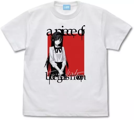月姫 -A piece of blue glass moon- 遠野秋葉Tシャツ/WHITE-S - 公式商品画像 | AniSmile