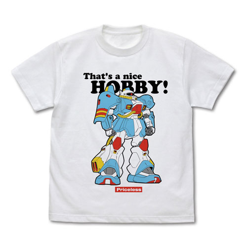 機動戦士ガンダム逆襲のシャア ホビー・ハイザック Tシャツ/WHITE- - AniSmile