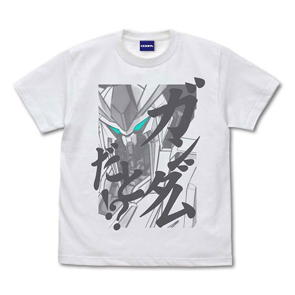 機動戦士ガンダム 閃光のハサウェイ ガンダムだと!?Tシャツ/WHITE-M - 公式商品画像 | AniSmile
