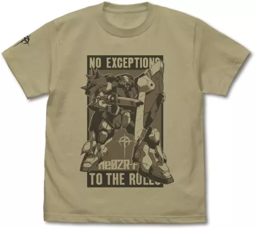 機動戦士ガンダム 閃光のハサウェイ メッサーF01型Tシャツ/SANDKHAKI-M - 公式商品画像 | AniSmile