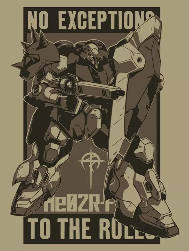 機動戦士ガンダム 閃光のハサウェイ メッサーF01型Tシャツ/SANDKHAKI-M 画像 2 | AniSmile