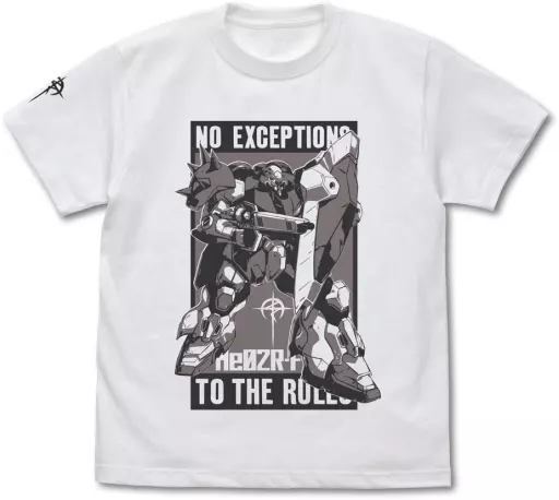 機動戦士ガンダム 閃光のハサウェイ メッサーF01型Tシャツ/WHITE-XL - 公式商品画像 | AniSmile