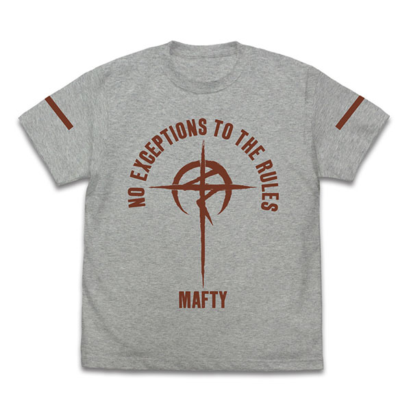 機動戦士ガンダム 閃光のハサウェイ マフティースローガンTシャツ/MIXGRAY-L - 公式商品画像 | AniSmile