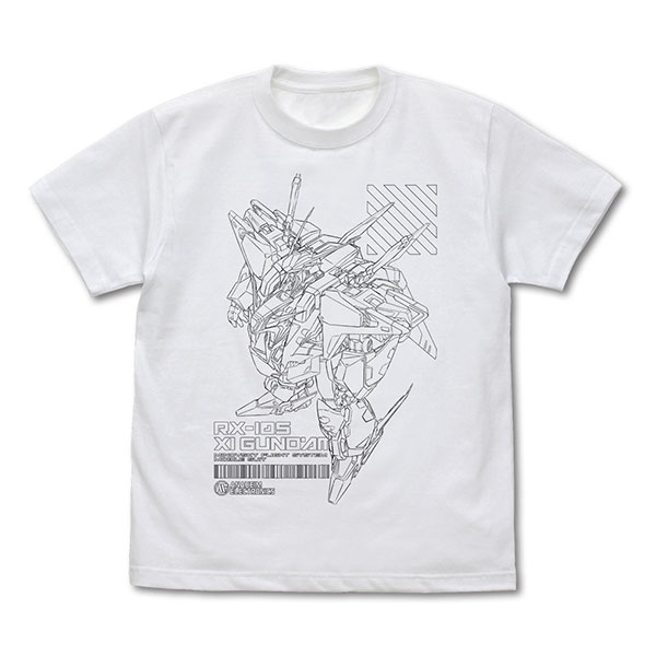 機動戦士ガンダム 閃光のハサウェイ クスィーガンダムTシャツ/WHITE-L - 公式商品画像 | AniSmile