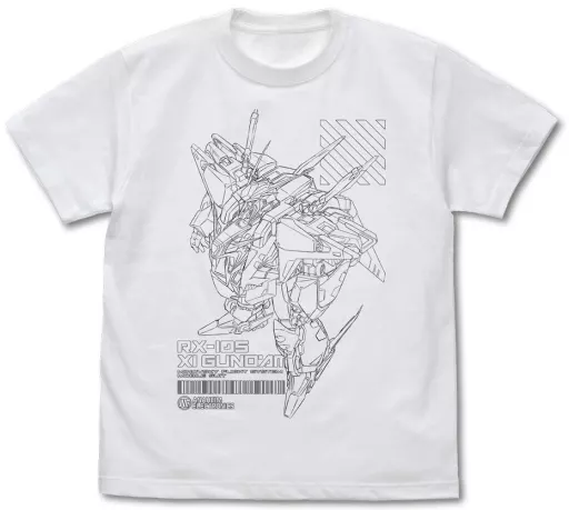 機動戦士ガンダム 閃光のハサウェイ クスィーガンダムTシャツ/WHITE-M - 公式商品画像 | AniSmile