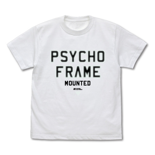 機動戦士ガンダム 逆襲のシャア サイコフレーム搭載 Tシャツ/WHITE-XL - AniSmile