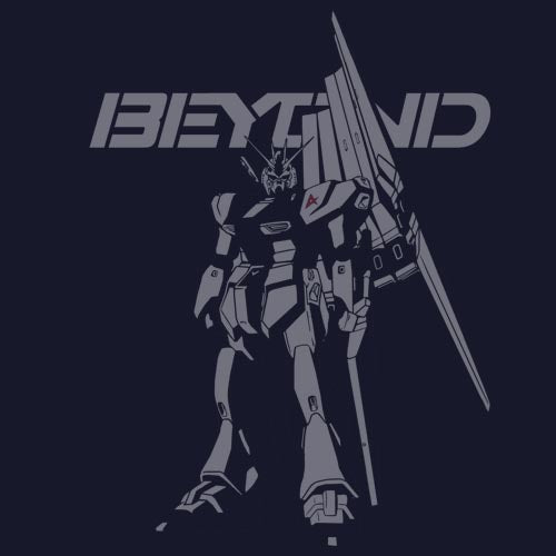 機動戦士ガンダム 逆襲のシャア νガンダムBEYOND Tシャツ/NAVY-S Image 2 | AniSmile
