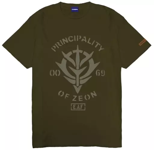機動戦士ガンダム ジオン地球方面軍 ヘビーウェイトTシャツ/MOSS-XL - official product image | AniSmile
