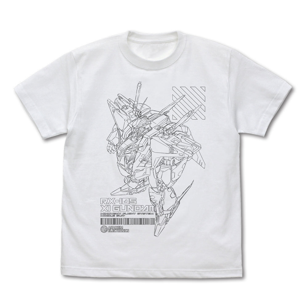 機動戦士ガンダム クスィーガンダム Tシャツ/WHITE-S - AniSmile
