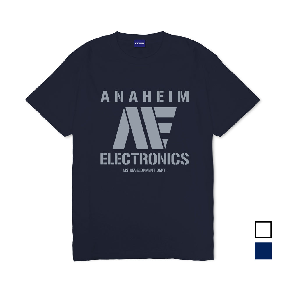 機動戦士Zガンダム アナハイム・エレクトロニクスヘビーウェイトTシャツ/NAVY-S - 公式商品画像 | AniSmile