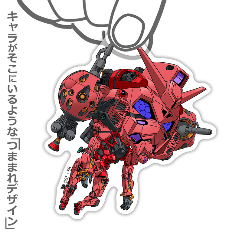 機動戦士Gundam GQuuuuuuX(ジークアクス) 赤いガンダム アクリルつままれ 图片 2 | AniSmile