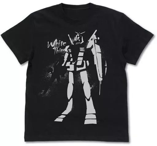 ガンダム 連邦の白いヤツ Tシャツ/BLACK-M - AniSmile
