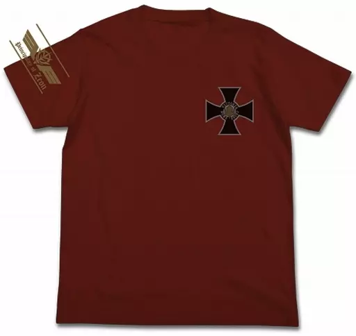 ガンダム ジオン勲功十字章Tシャツ/BURGUNDY-L - AniSmile