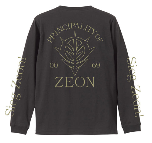 ガンダム ジオン軍ロングスリーブTシャツ/SUMI-S Image 2 | AniSmile