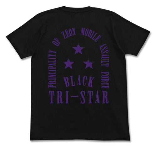 ガンダム BLACK TRI-STAR Tシャツ/BLACK-M - AniSmile