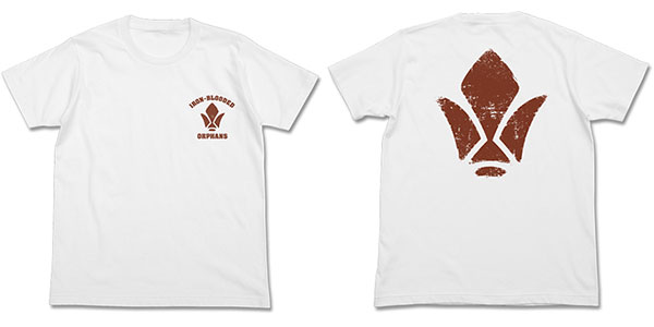 ガンダム 鉄華団Tシャツ/WHITE-XL - AniSmile