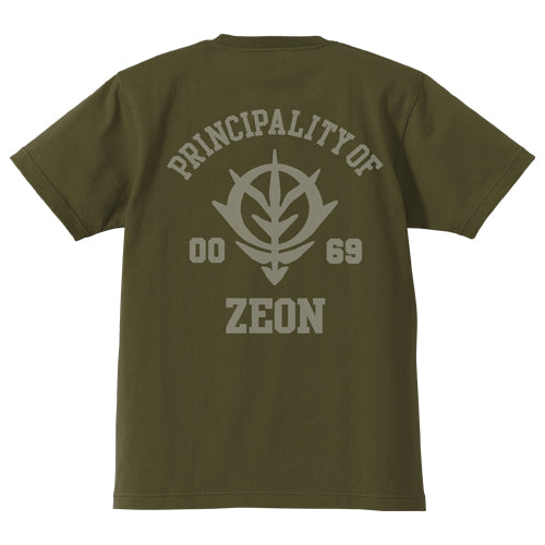 ガンダム ジオン軍ヘビーウェイトTシャツ/MOSS-S - AniSmile