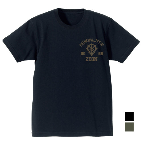 ガンダム ジオン軍ヘビーウェイトTシャツ/BLACK-S - AniSmile