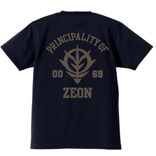 ガンダム ジオン軍ヘビーウェイトTシャツ/BLACK-S Image 2 | AniSmile
