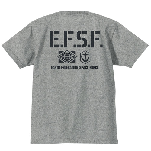 ガンダム 連邦軍ヘビーウェイトTシャツ/MIX GRAY-S Image 2 | AniSmile