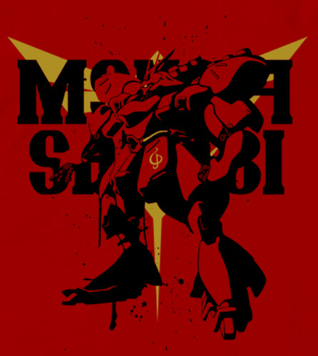ガンダム MSN-04サザビーTシャツ/RED-S 图片 2 | AniSmile