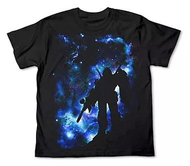 星空のガンダムTシャツ/BLACK-XL - AniSmile