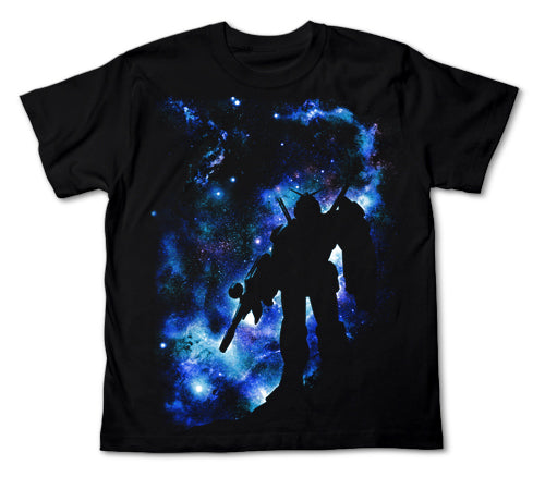星空のガンダムTシャツ/BLACK-S - AniSmile