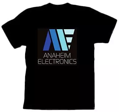 ガンダム アナハイムグラデーションTシャツ/BLACK-M - AniSmile