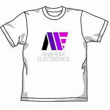 ガンダム アナハイムグラデーションTシャツ/WHITE-M - AniSmile