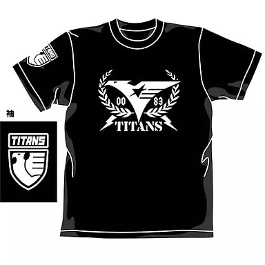 ガンダム ティターンズマークTシャツ/BLACK-L - AniSmile