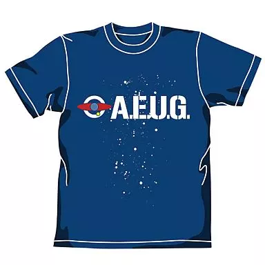 ガンダム エゥーゴマークTシャツ/INDIGO-L - AniSmile